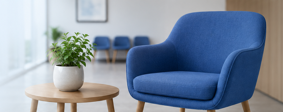 Waiting room chair